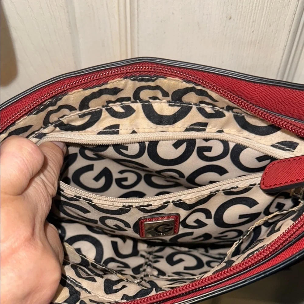 G by Guess Red Crossbody Bag
